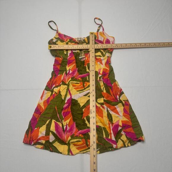 Rewind Size Small Vintage Colorful Mini Cocktail Summer Dress - Picture 3 of 4